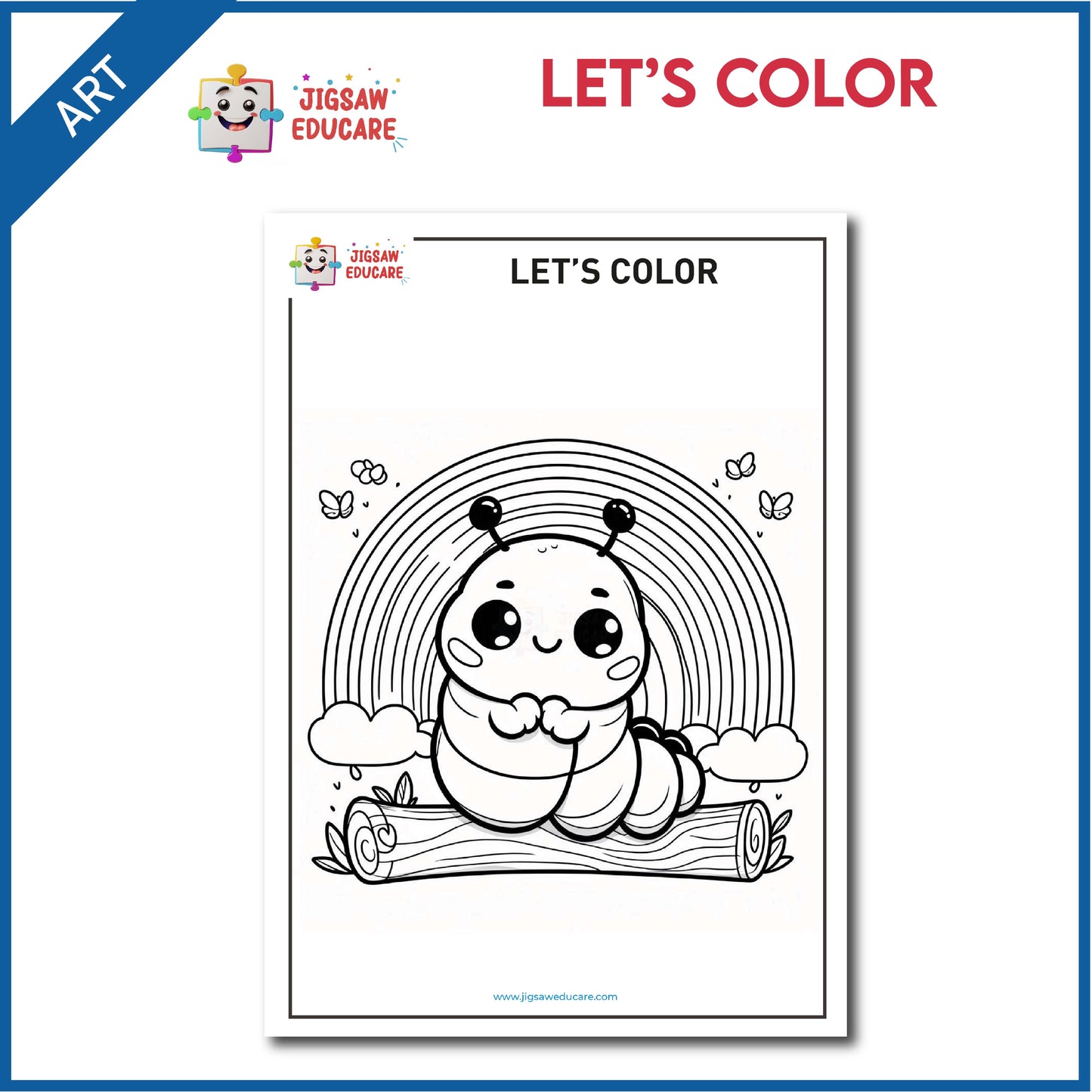 LET'S COLOR - CATERPILLAR *