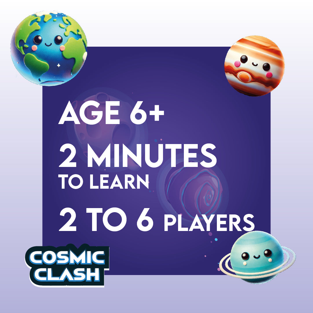 COSMIC CLASH - PLANETS CARD GAME