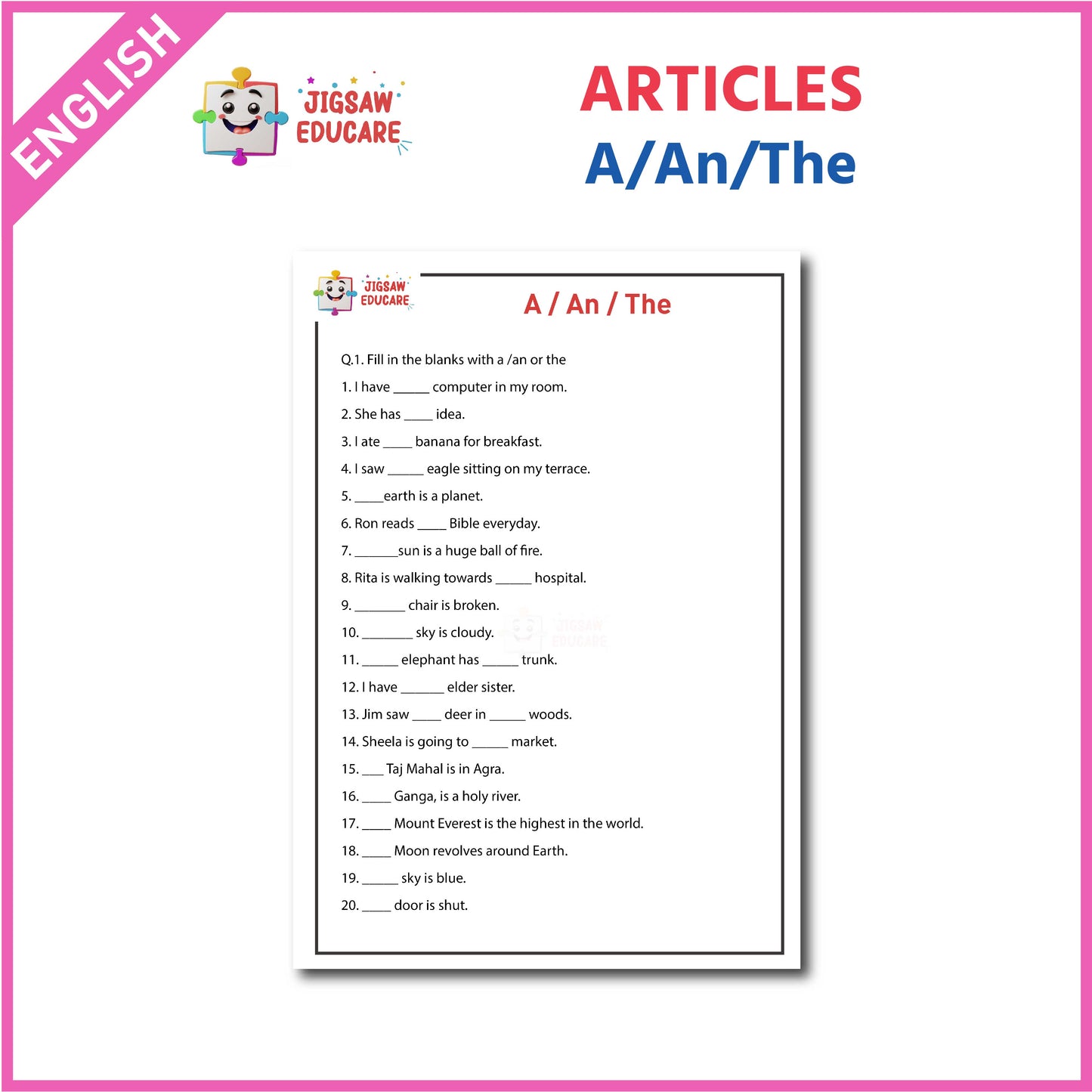 ARTICLES *