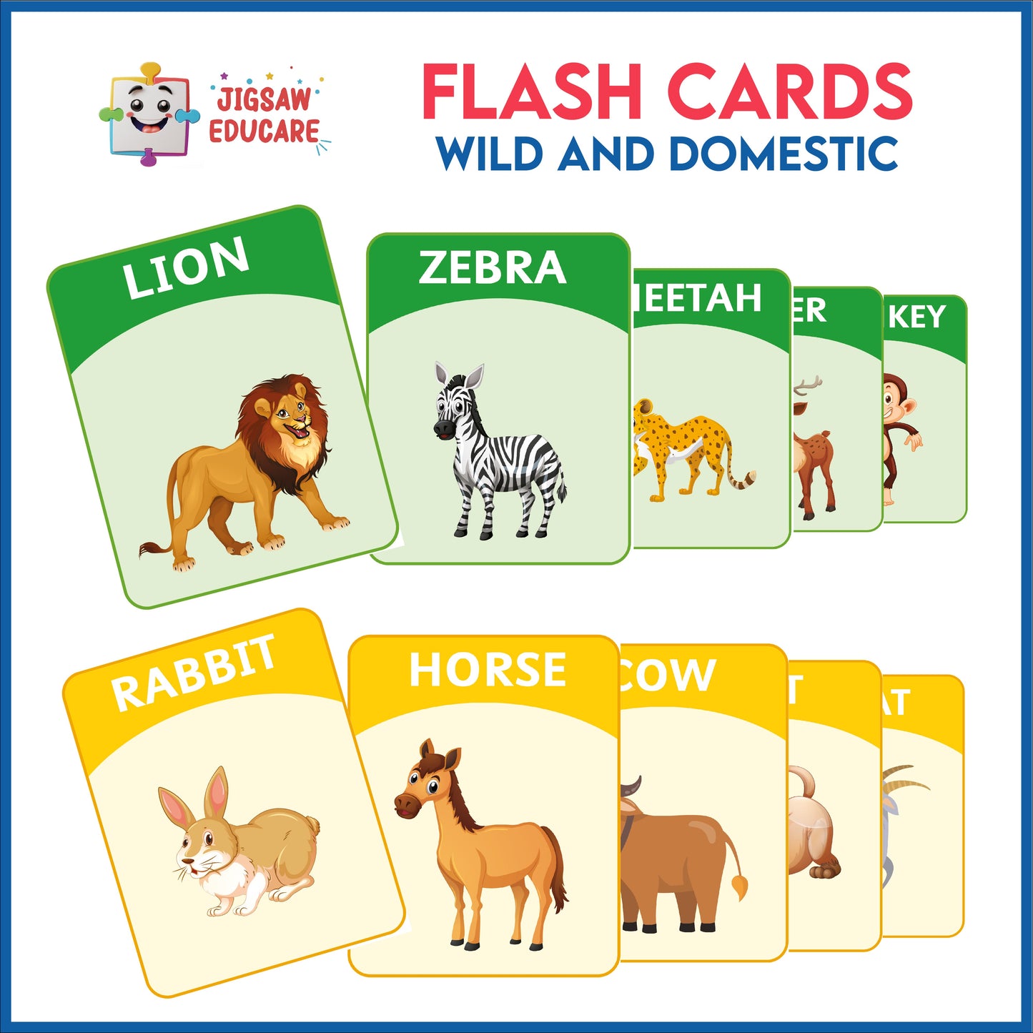FLASH CARDS*- ANIMALS