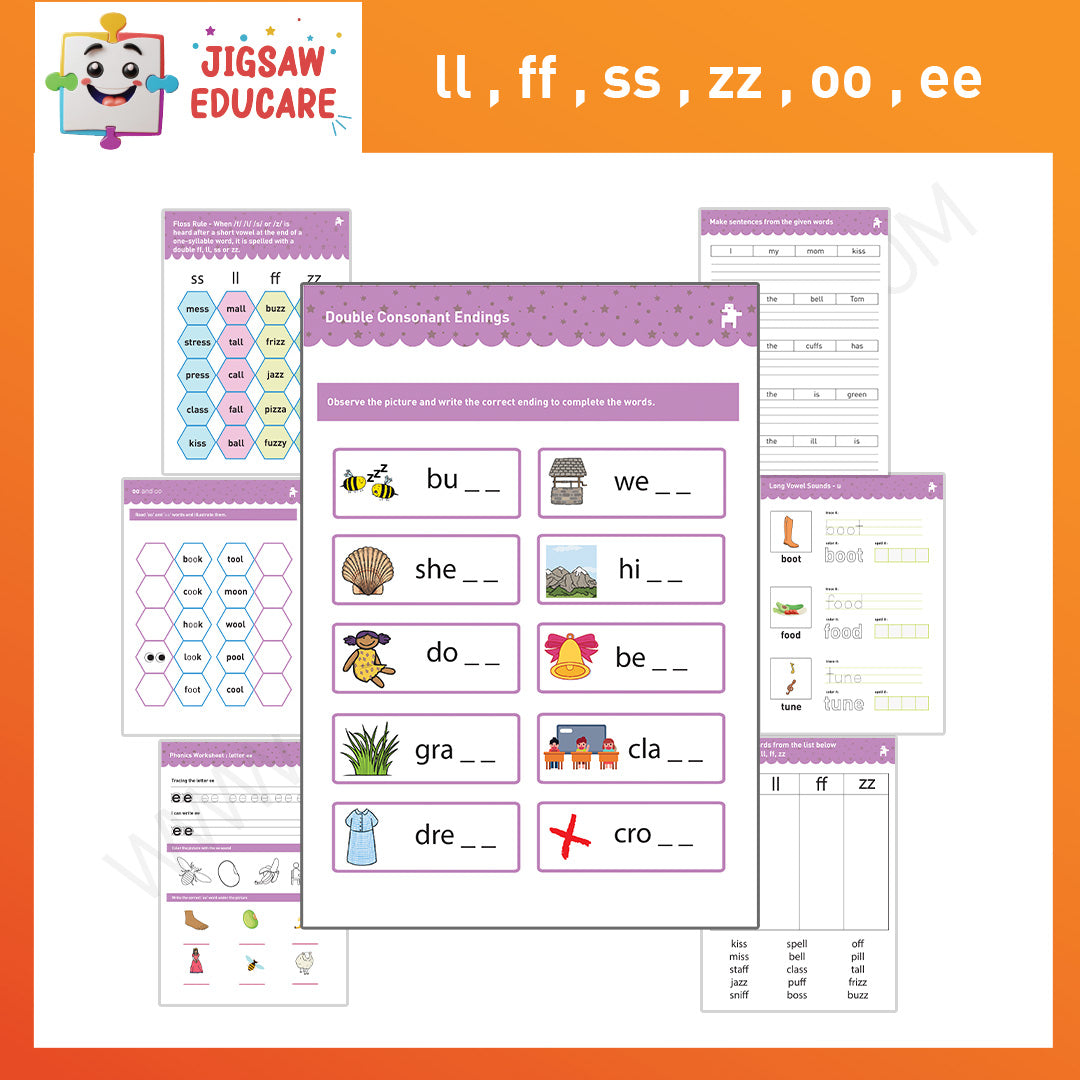 PHONICS WORKSHEETS BUNDLE [PDF]