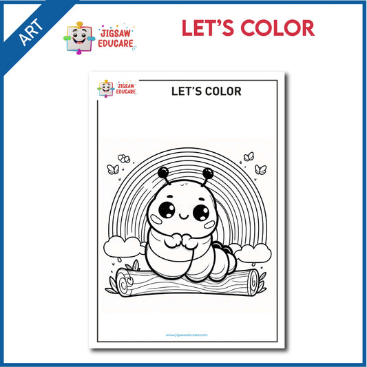 LET'S COLOR - CATERPILLAR *
