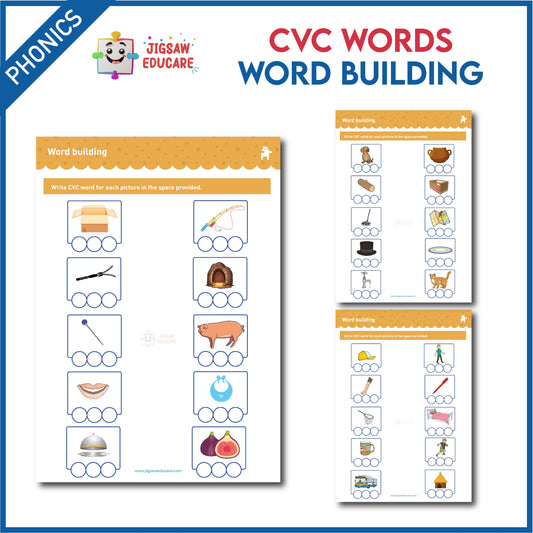 CVC - WORD BUILDING *