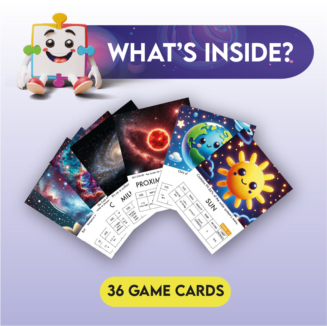 COSMIC CLASH - PLANETS CARD GAME