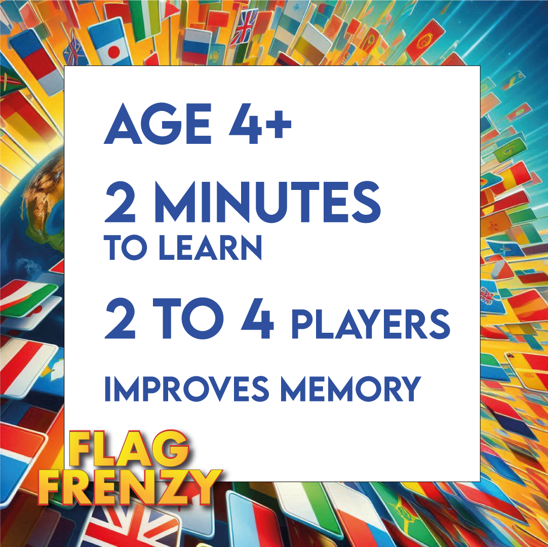 FLAG FRENZY - SNAP CARD GAME