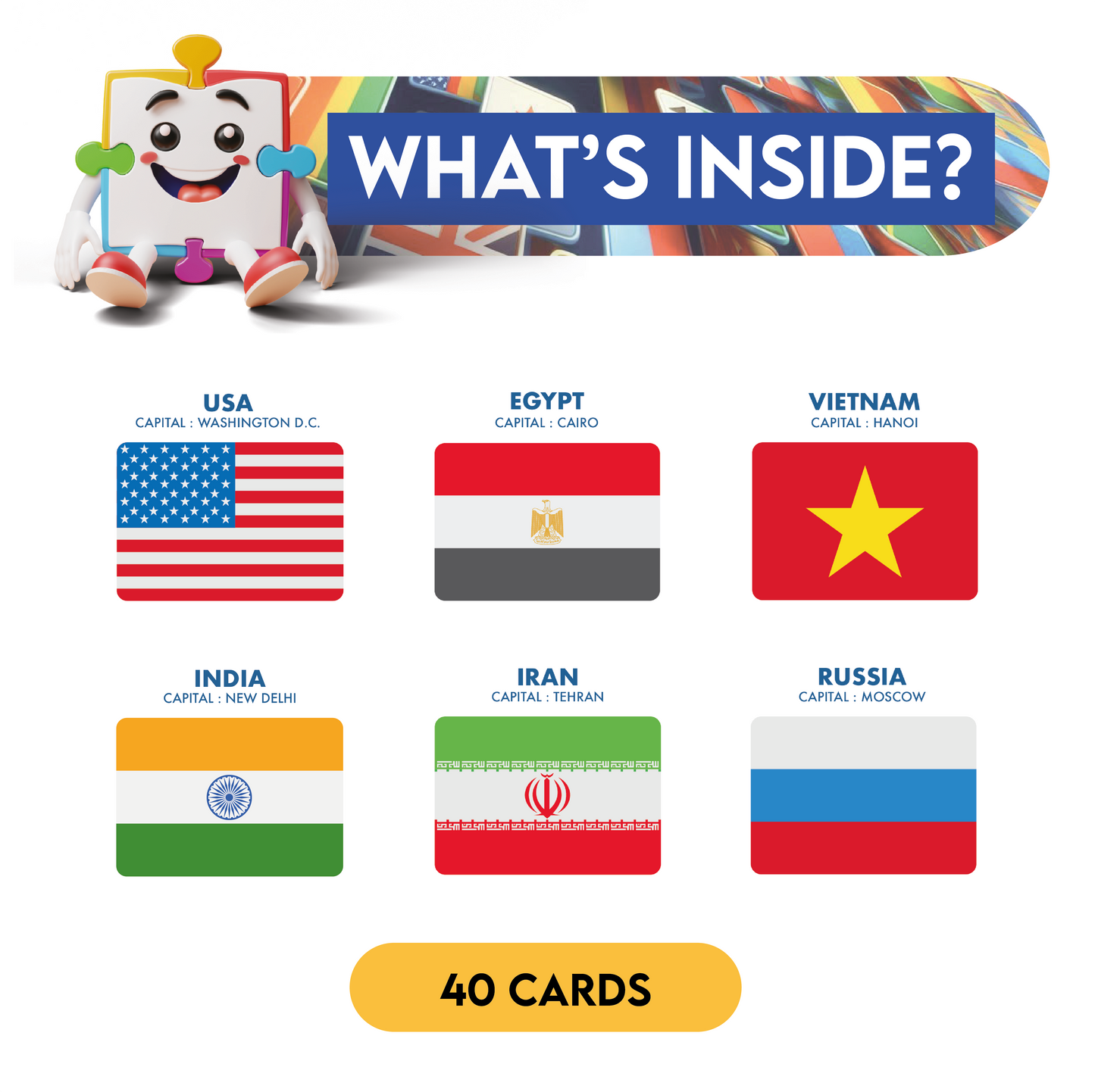 FLAG FRENZY - SNAP CARD GAME