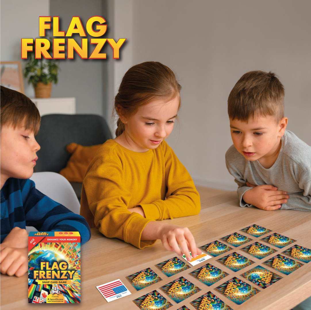 FLAG FRENZY - SNAP CARD GAME