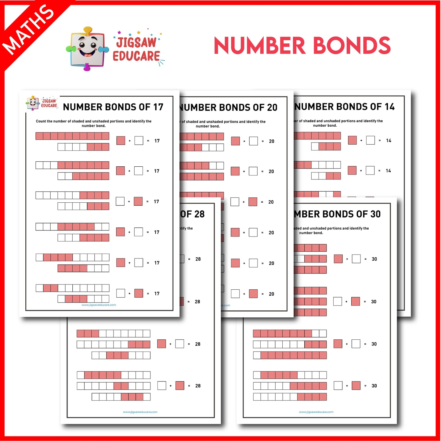 NUMBER BOND BARS [5] *