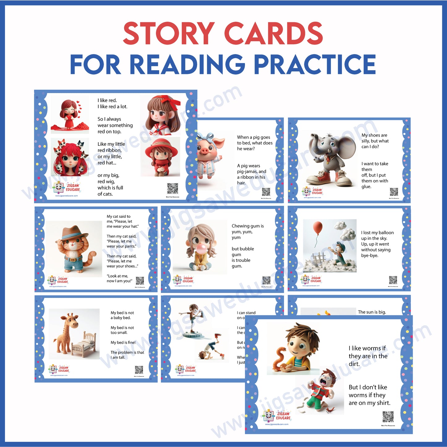 STORY CARDS - Reading Practice