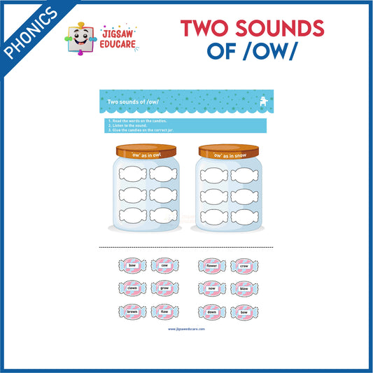 2 sounds of 'ow' *